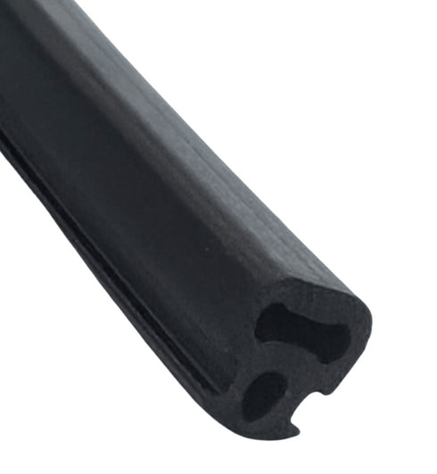 Technical drawing of a plumbing system with pipes and valves on a white background